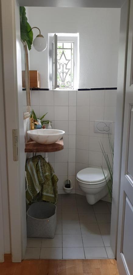 뷔르츠부르크 Little Escape Im Jugendstil Poolhaus - Wc Und Dusche Im Nebenhaus 빌라 외부 사진